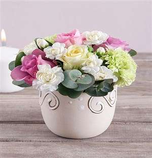 Beauty in a Ceramic Pot