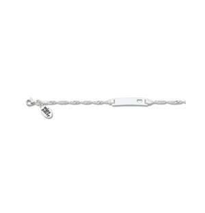 Miss Silver Baby ID Bracelet MSBI002