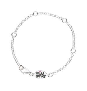 Miss Silver Belcher Bracelet