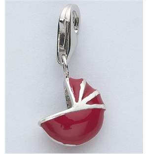 Miss Silver Pram Charm