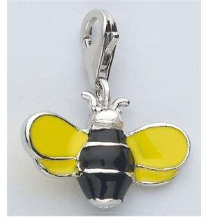 Miss Silver Bee Charm