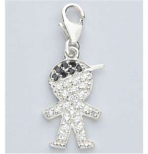 Miss Silver Boy Charm