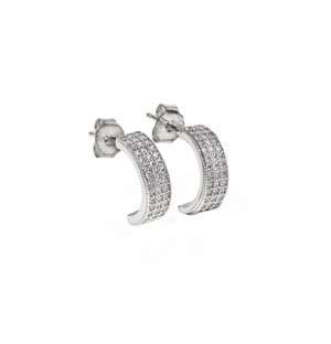 Miss Silver Earrings MSER115