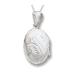 Miss Silver Locket Necklace