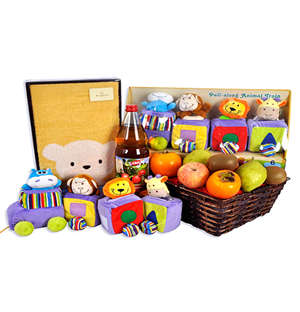Peekaboo Bear Train Gift