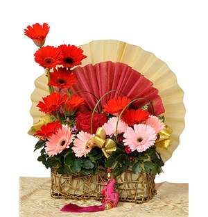 CNY Gerberas and Roses