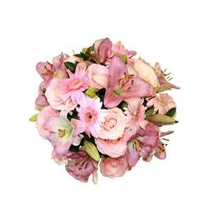 Pink and White Floral Mix