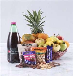 Seasonal Fruit and Treats Basket