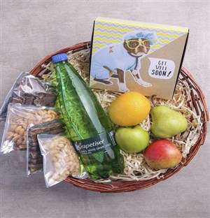 Fruity Basket Of Get Well Delights