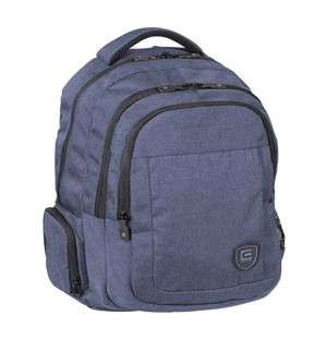 Cellini Uni King Multi Pocket Backpack Blue