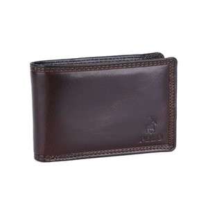 Polo Kenya Licence Wallet Brown