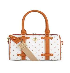 Polo Heritage Dome Handbag White