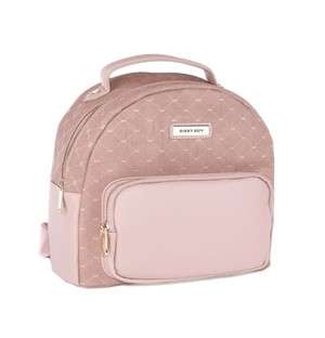 Sissy Boy Printed Denim Backpack Pink