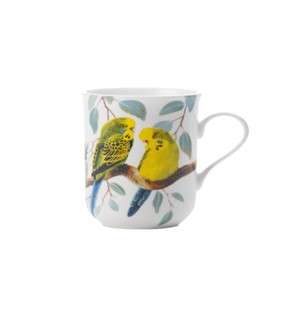 Maxwell and Williams Birds Budgerigars Mug