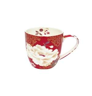 Maxwell and Williams Kimono Red Mug
