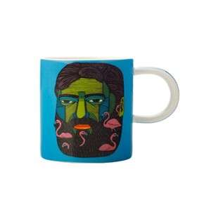 Maxwell and Williams Mulga Flamingo Man Mug