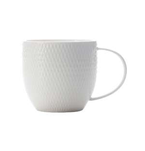Maxwell and Williams White Diamonds Coupe Mug