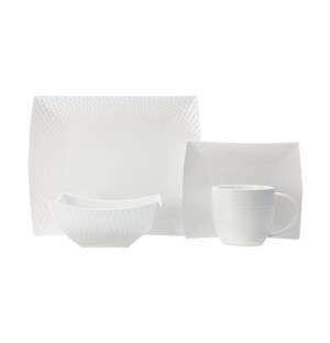 Maxwell and Williams Diamonds Square Dinner Set