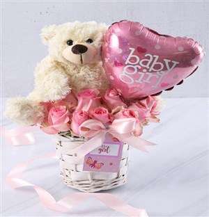 Baby Girl Fantasy Basket