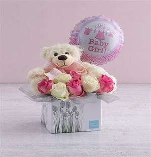 New Baby Rose Gift Box