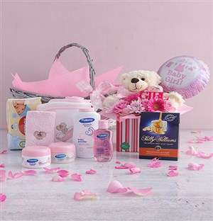 Baby Girl Pamper Hamper Arrangement