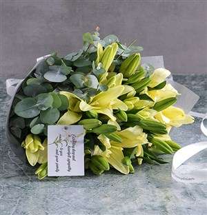Lily Bouquet Of Condolences