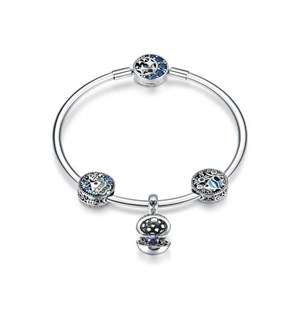 Sliver Surprise Charm Bracelet