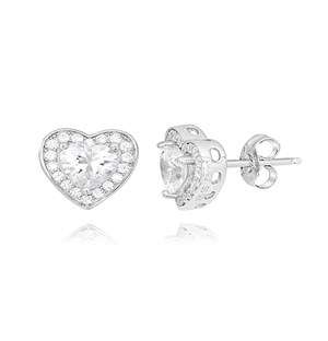 Classic Halo Stud Earrings