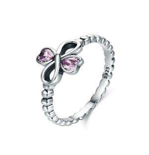 Silver CZ Tube Necklace
