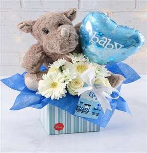 Baby Boy Rhino Hamper