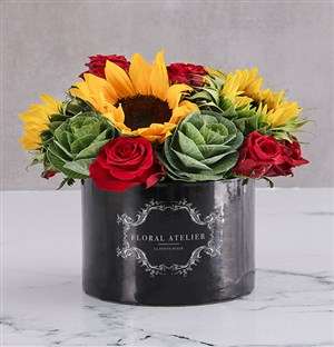 Le Petit Fleur Sunflower Arrangement