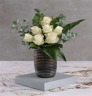 White Rose Blossoms