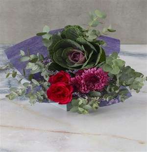 Purple Perfection Cut Kale Bouquet