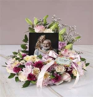 Pastel Memories Sympathy Arrangement
