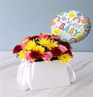 Colourful Welcome Cutie Floral Arrangement