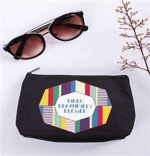 Personalised Beautifully Blessed Cosmetic Bag
