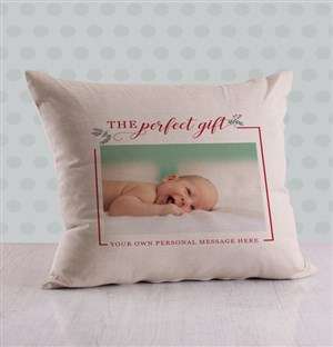Personalised Perfect Christmas Scatter Cushion