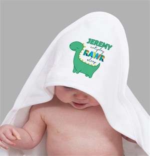 Personalised Dinosaur Baby Gift Hamper