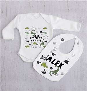 Personalised Dino Gift Set