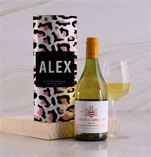 Personalised Print Wine Tube