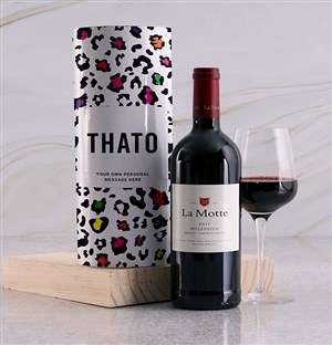 Personalised Colour Print Wine Tube