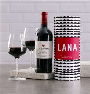 Personalised Minimalist Wine Box