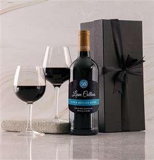 Personalised Message Black Giftbox