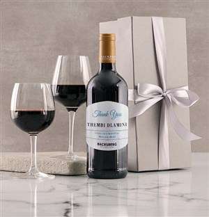 Personalised Silver Backsberg Thanks Giftbox