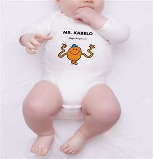 Personalised Mr Tickle Onesie