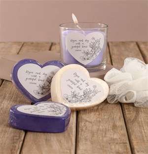 Personalised Grateful Heart Soap Hamper