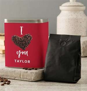 A Latte Love Coffee Tin