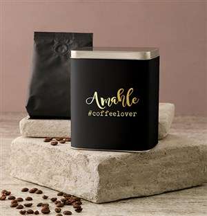 Coffee Lover Coffee Tin