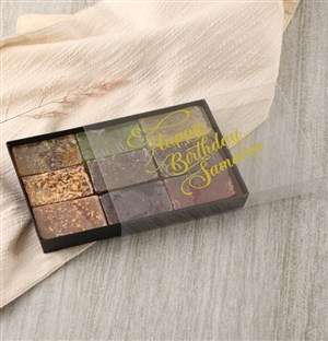 Personalised Birthday Herbal Soap Gift Box