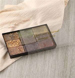 Personalised Message Herbal Soap Gift Box